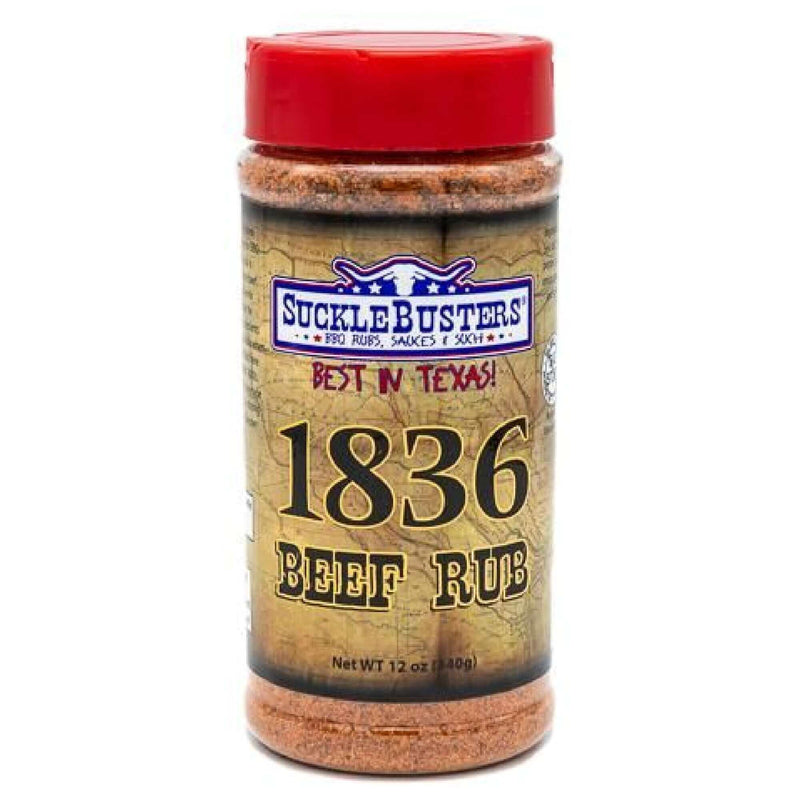 SuckleBusters 1836 Beef BBQ Rub for brisket and steak at DDR BBQ Supply