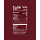 Here's a rewritten version using your product data: The Nutrition Facts label for Chiles & Smoke Sedona Sand Fiesta Seasoning by Chiles and Smoke appears on a reddish background. Each 1/4 tsp (1g) serving contains 0 calories, 0g fat, 0mg cholesterol, 190mg sodium, 0g carbs, and 0g protein. This sugar-free BBQ rub is ideal for health-conscious cooks. Ingredients are provided at the bottom of the label.