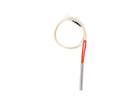 A Smokin Brothers Hot Rod, a cylindrical metal cartridge heater designed as a replacement igniter for Smokin Brothers grills, featuring red insulated wires and a coiled beige cable set against a white background.