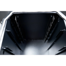 Close-up view of the empty interior of the Smokin Brothers Premier Vertical by Smokin Brothers, highlighting its metallic slots and heating elements designed for toasting, with attention to precise temperature control that ensures perfectly browned results.