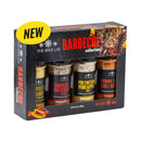 The Spice Lab Barbecue Seasoning Collection by The Spice Lab is the ultimate grilling gift set, featuring four spice jars: Sweet Rib Rub, Smoked Butchers Blend, Polynesian Pineapple Rub, and Brown Sugar Chili Rub. Perfect for any BBQ enthusiast, this barbecue seasoning collection adds bold flavors to backyard cookouts. A yellow NEW label appears in the top left corner.