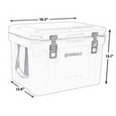 BlueCoolers Cobalt 25 Qt Roto Molded Cooler 3 Day Ice UltraLite