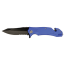 3.5 inch Rescue Knife Reliable Ready and Built for Emergencies multiple colors red, blue, wood, black, pink, orange at DDR BBQ Supply.