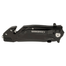 3.5 inch Rescue Knife Reliable Ready and Built for Emergencies multiple colors red, blue, wood, black, pink, orange at DDR BBQ Supply.