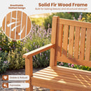 The DirectDeals 3-Seater Wooden Garden Bench with Backrest, 59 Inch, features a slatted, solid fir wood frame for breathable comfort, stability, and easy painting—perfect for stylish outdoor seating.