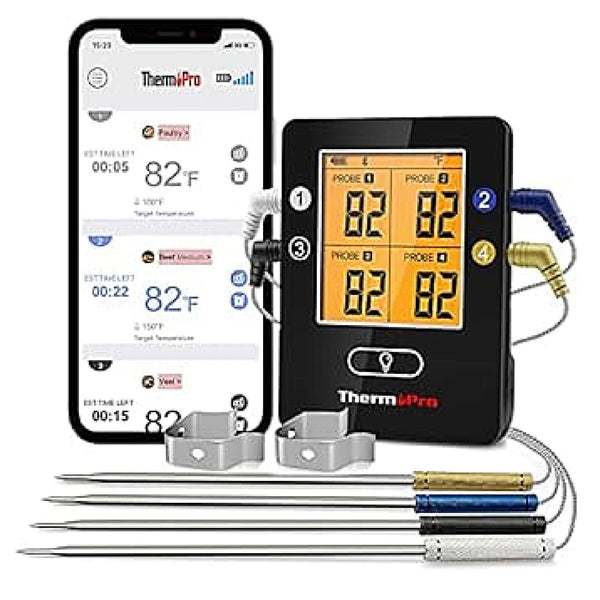 ThermoPro 4 Probe Remote Meat Thermometer