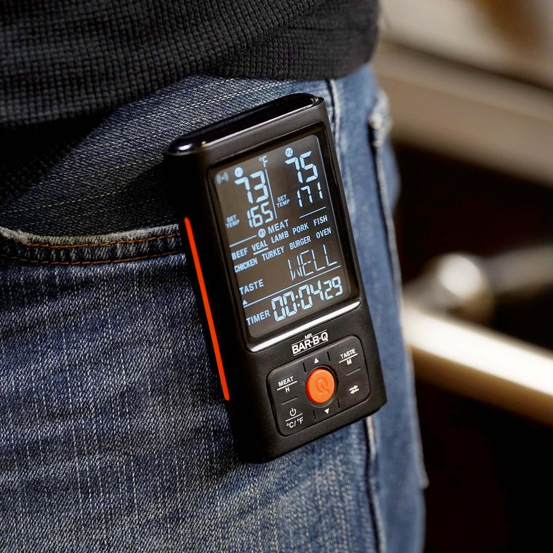 Mr. Bar-B-Q® Remote Thermometer – dual-probe wireless BBQ thermometer for grills and smokers from DDR BBQ Supply