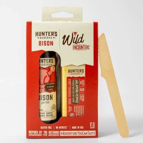 Bison & Jalapeno Pepper Cheese Wild Encounters Hunter's Reserve