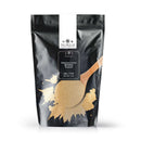 A black resealable bag labeled “The Spice Lab Granulated Brown Sugar” stands out, displaying the brand name and an image of a wooden spoon filled with brown sugar, with additional sugar scattered at the base of the package. Ideal for baking, The Spice Lab’s Granulated Brown Sugar provides a mild molasses flavor to enhance your favorite recipes.