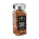 The Spice Lab Cinnamon Cracked comes in a 2.2 oz square glass jar with a silver lid, featuring Korintje cassia bark cinnamon. It’s ideal for bulk use and convenient storage.
