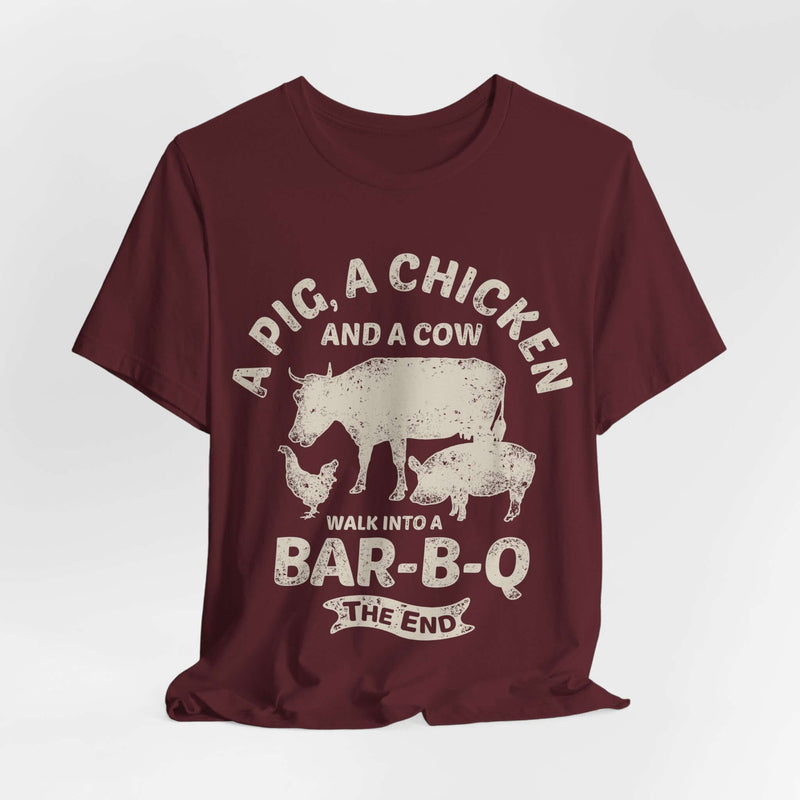 Walk into a BBQ T-Shirt