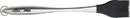 The Napoleon Silicone Basting Brush (55005) by Napoleon Grills has heat-resistant bristles, a stainless steel handle labeled PRO and GRILLPRO, and a handy hanging loop for storage.