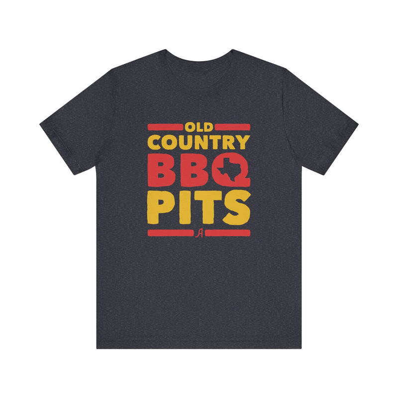 Old Country BBQ Pits Retro T-Shirt Printify