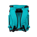 Seafoam soft-sided cooler by AO Coolers with black straps and a buckle.