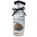 Terrapin Ridge Farms Everyday Grab and Go Giftset features Butter Braided Pretzels and Raspberry Honey Mustard Pretzel Dip, wrapped in clear cellophane with black "enjoy!" text and a black ribbon.