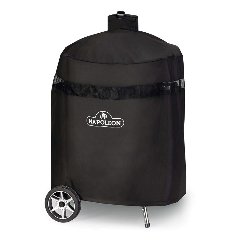 Protective cover for 22-inch Napoleon kettle grills with UV and weather resistance