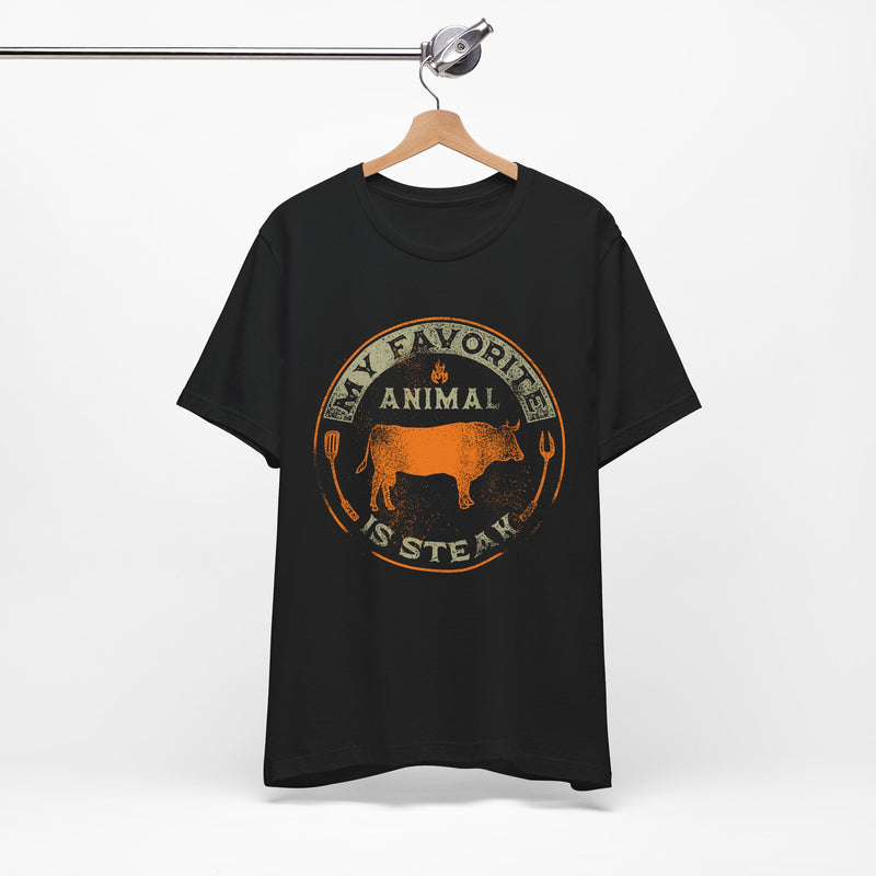 My Favorite Animal is Steak T-Shirt Printify