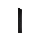The Messermeister Utility Edge-Guard - 6" is a black, rectangular sheath with "messermeister" printed in blue vertically on the front. It features a slightly angled top edge and offers protective storage for your utility knife.