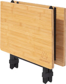 Mountain Summit Gear Premium Foldable Bamboo Camping Table | DDR BBQ Supply