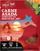 Package of Manly Cans CANivore Plus Meat Gift Can by Manly Cans with a bold red background, bull and cactus silhouettes, lime and orange slices, jerky pieces—a great choice for any meat lover’s gift can.