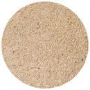 A close-up, top-down view of a circular pile of finely ground, beige and tan The Spice Lab Night Market Seasoning by The Spice Lab on a white background, reminiscent of the texture found in traditional Asian salt and pepper seasoning.