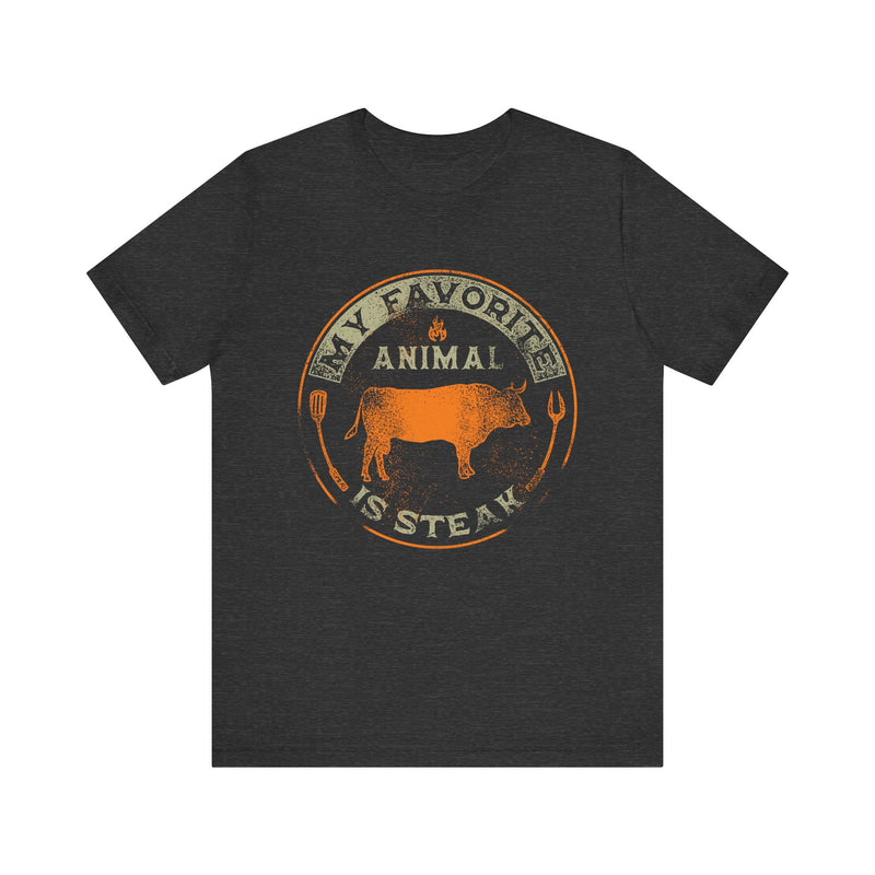 My Favorite Animal is Steak T-Shirt Printify