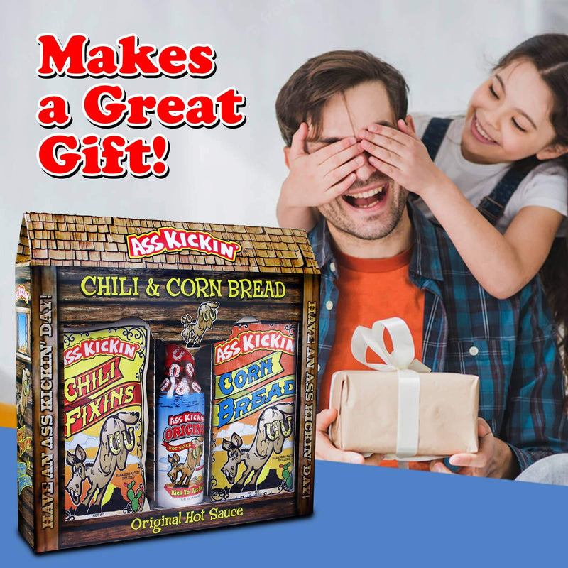 Ass Kickin' Chili Corn Bread Gift Set