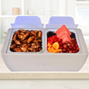 Dubler HEAT Flameless Chafer and Cooler™ | Greige Mist | DDR BBQ Supply