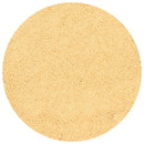 A close-up, top-down view of a circular mound of The Spice Lab Granulated Honey—golden, dry granules on a white background—perfect for baking or as an ingredient in homemade BBQ rubs.