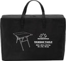 Mountain Summit Gear Premium Foldable Bamboo Camping Table | DDR BBQ Supply
