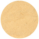 A close-up view of a circular mound of light tan or beige powder, identified as The Spice Lab Maple Sugar Powder by The Spice Lab, on a white background.