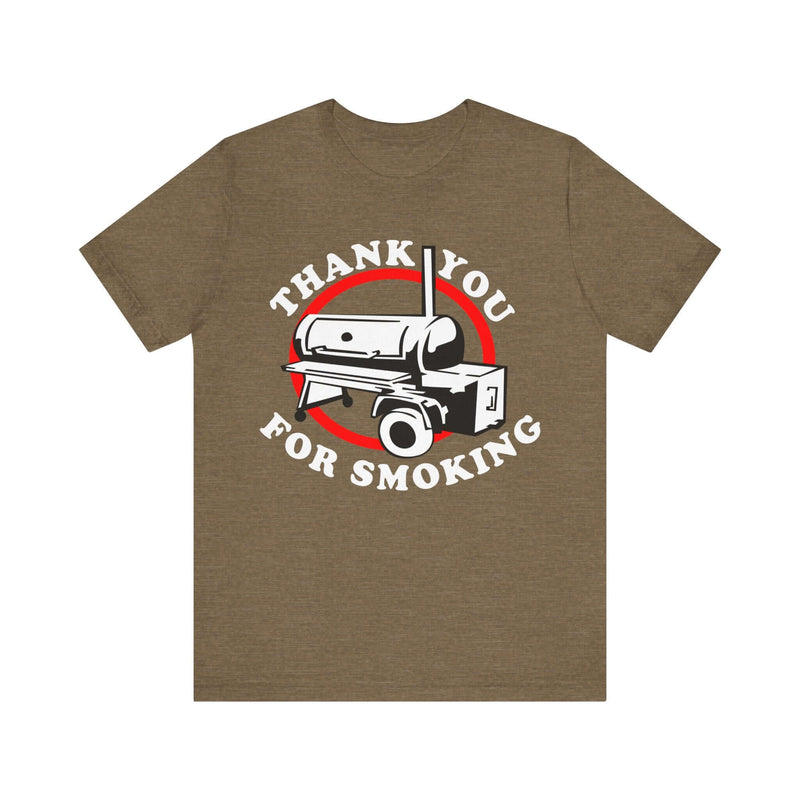 Thank You for Smoking BBQ T-Shirt Printify