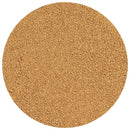 A circular close-up view of The Spice Lab Granulated Molasses, featuring tan-colored granules, evenly spread and filling the frame against a white background.