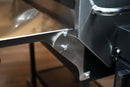 Pimp My Grill® Tactical Stainless Folding Front Shelf for the Recteq RT-590 grill.