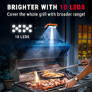 ThermoPro A100 Grill Light for Outdoor Grill with 10 bright LEDs waterproof adjustable clip on BBQ light DDR BBQ Supply