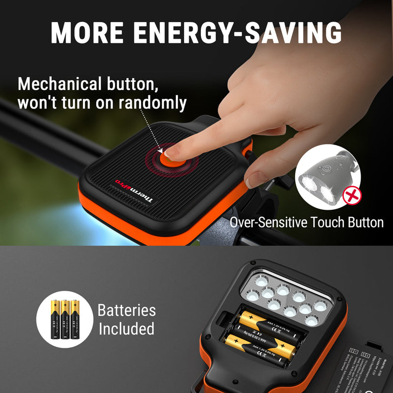 ThermoPro A100 Grill Light for Outdoor Grill with 10 bright LEDs waterproof adjustable clip on BBQ light DDR BBQ Supply
