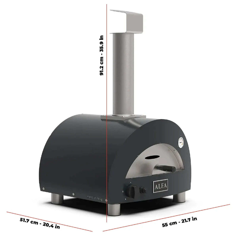 Alfa Moderno Portable Pizza Oven Alfa/Lakeview Appliance
