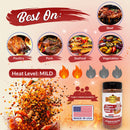 Promo image shows Hickman's BBQ Premium All Purpose Gluten Free Keto Friendly BBQ Rub (11 oz) with meats and veggies. Icons for beef, poultry, pork, seafood, vegetables. Mild heat. “Made in USA” badge and “Family Owned Business.”.