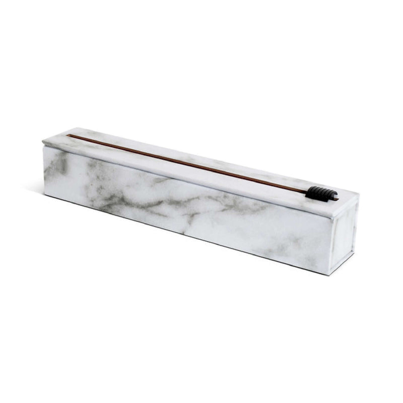 Carrara Marble Aluminum Foil Refillable Dispenser 12" x 30'