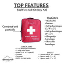 Blue Coolers Essential Compact First Aid Kit For Camping And Travel | DDR BBQ Supply