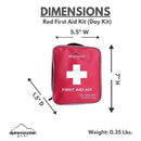 Blue Coolers Essential Compact First Aid Kit For Camping And Travel | DDR BBQ Supply