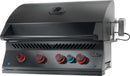 Napoleon Built-In 700 Series 32 Phantom matte black gas grill with infrared rotisserie and LED backlit knobs