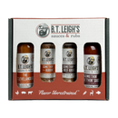B.T. Leigh’s The OG Box - Classic Flavors Gift Set containing two bottles of barbecue sauce and two shakers of dry grilling seasoning.