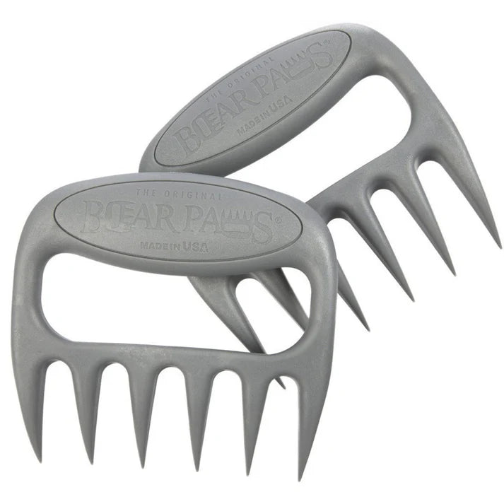 Bear Paws Meat Claws original shredding and lifting tool for pulled pork, turkey, and brisket – heat-resistant and made in the USA