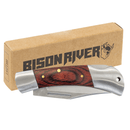 Bison River 3.5" Folding Knife – Compact Everyday Carry with Wood or Bone Handle