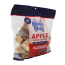 Blues Hog Apple Wood Chunks for smoking meat. Premium fruit wood. Side of bag. 