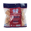 Blues Hog Cherry Wood Chunks for smoking meat back of bag