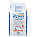 Blues Hog Natural Lump Charcoal bag with large Missouri hardwood chunks burning hot and clean back of bag