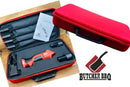 Butcher BBQ Cordless Electric Knife with 4 blades, 2 batteries, charger, and hard case – carving and BBQ knife