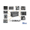 BlueCoolers Cobalt 25 Qt Roto Molded Cooler 3 Day Ice UltraLite
